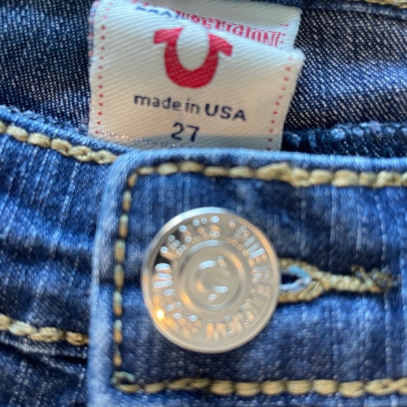 True Religion World Tour Section JOEY! size 27 Jeans Excellent Condition! - Picture 5 of 6